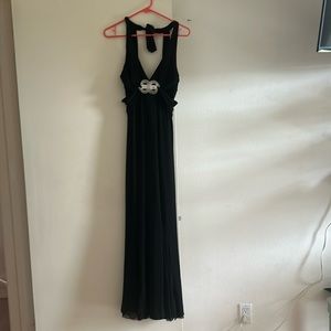 Black Cache dress for evening wear size 12